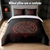 Linkin Park Design Bed Bedding Set 1 Duvet Cover + 2 Pillowcases Soft Breathable Household Bed Linens