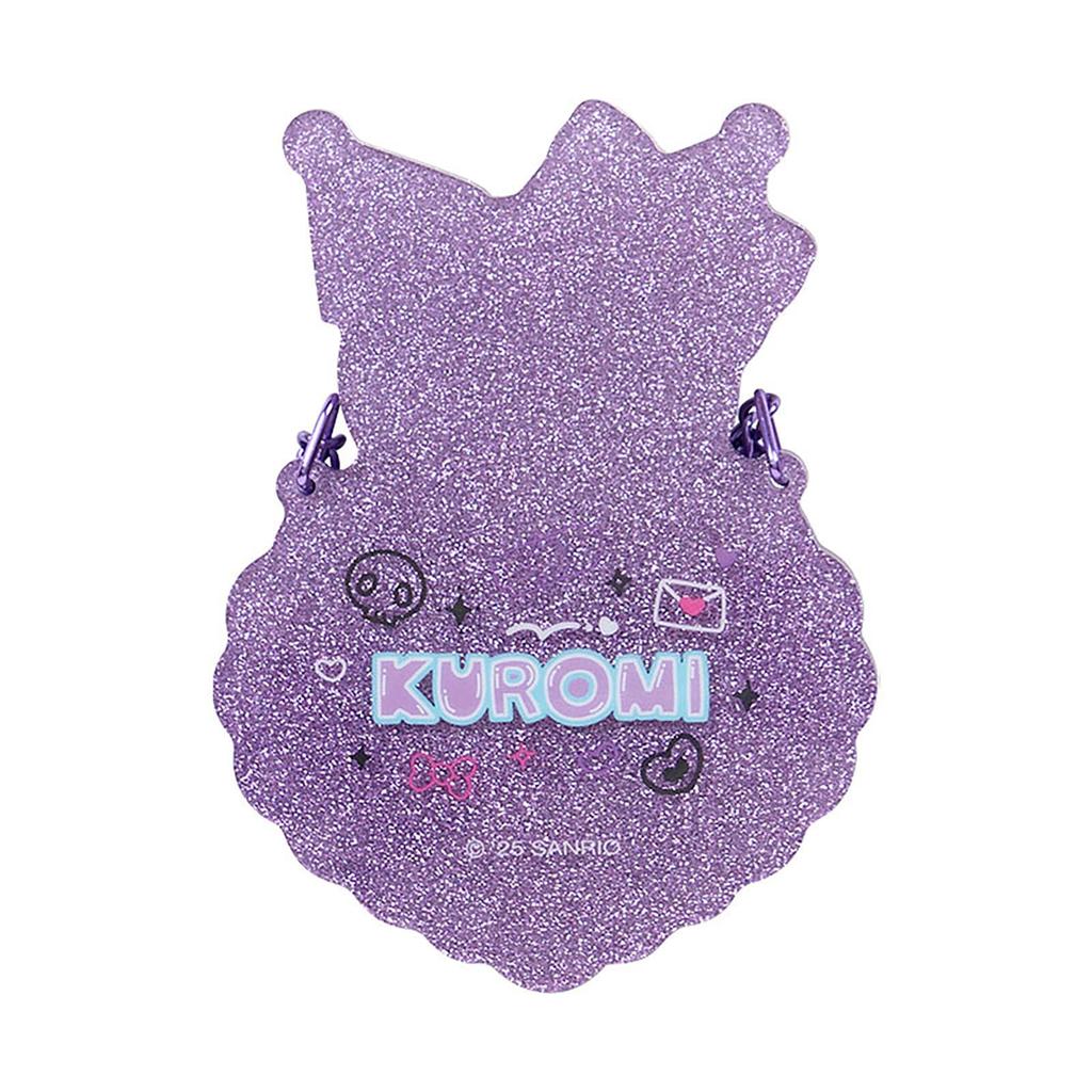 Sanrio Custom Name Board Charm Kuromi ABS Ages 125075 (#SanrioGakuenKiramekiSai) Acrylic, Resin, Paper, 3+,