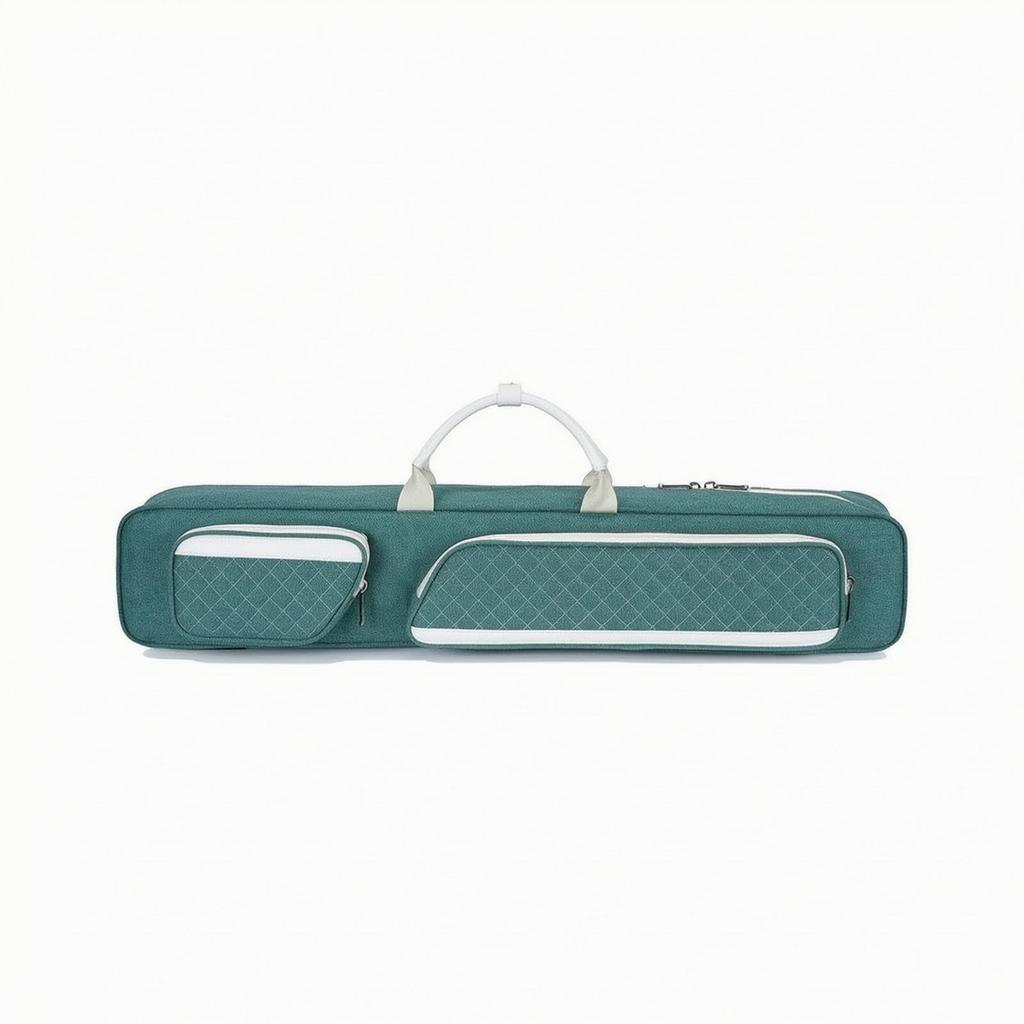 Pool Queue Koffer mit Taschen Stabil Billard Weich für Reisen,