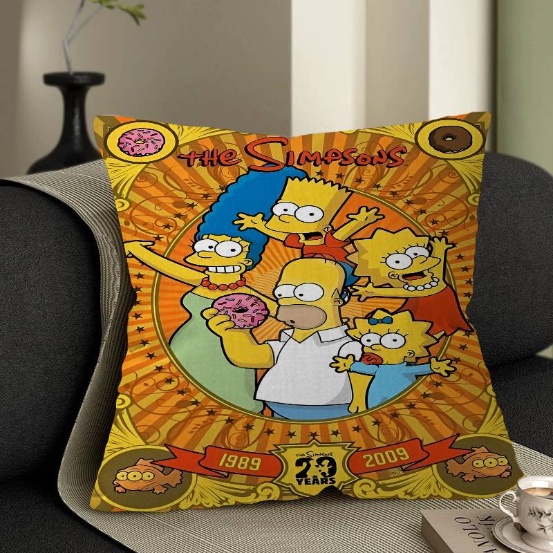 Cartoon T-The Cool S-Simpsons Pillowcases Home Bedding Decorative Pillow Cover Wedding Super Soft Pillow Case