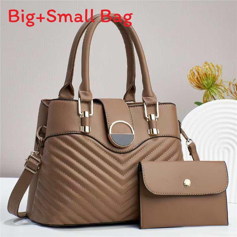 Pu Minimalist Tote Bag For Women With Large Capacity And Zipper Closure For Daily Use
