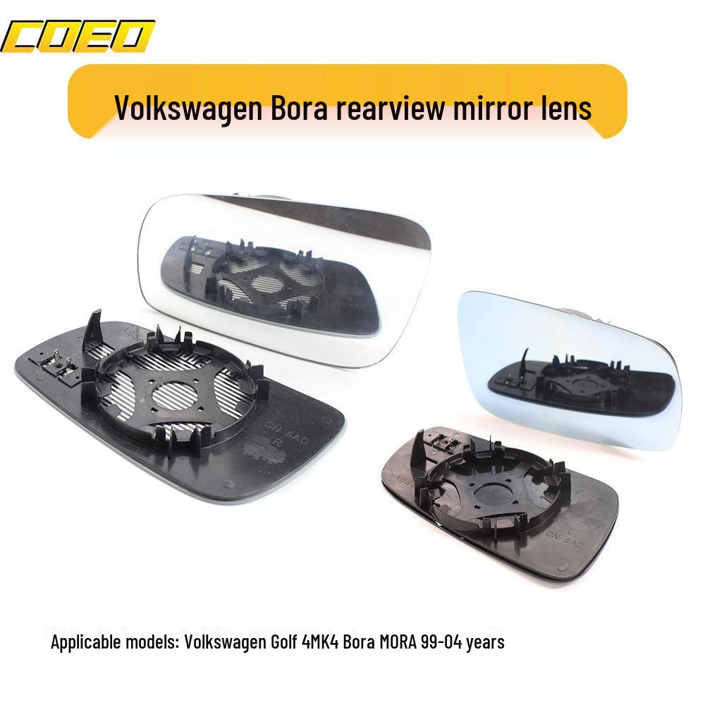 Rearview Mirror Lens with Heating for Volkswagen Jetta/Golf MK4 '99-'05, Model 1J1857521
