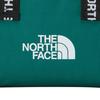 The North Face Buchstabenlogo-Aufdruck Reißverschluss Nylon-Tragetasche Einkaufstasche Handtasche Schultertasche Crossbody Mini Unisex-Tragetaschen Grün NN2PP06Q