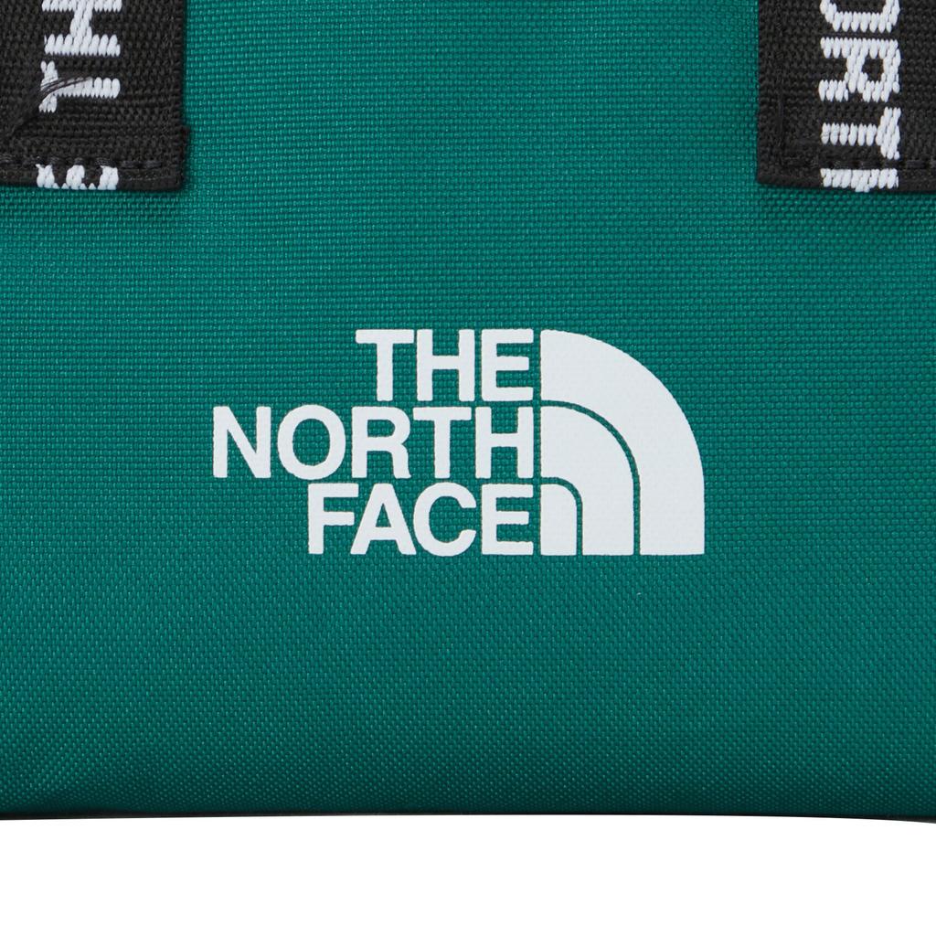 The North Face Buchstabenlogo-Aufdruck Reißverschluss Nylon-Tragetasche Einkaufstasche Handtasche Schultertasche Crossbody Mini Unisex-Tragetaschen Grün NN2PP06Q