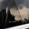 8/16 Stück Auto Metall Kreativ Wasserdicht Schmutzabweisend Aufkleber Zubehör Für Tesla Model 3 Model S Model X Model Y Roadster SpaceX