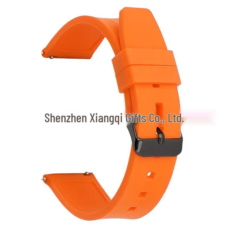 Schnellverschluss Wasserdichtes Silikon Smartwatch Armband 16-28mm