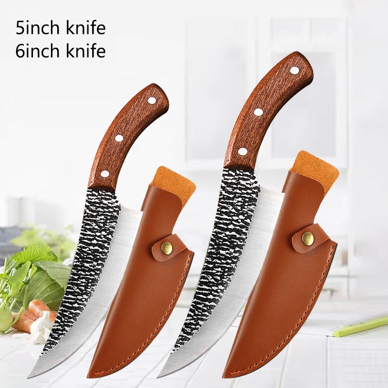 Professional Kitchen Knives Kitchen Chef Boning Knife Forged Stainless Steel Handmade Fishing Knife Meat Cleaver Butcher Knife