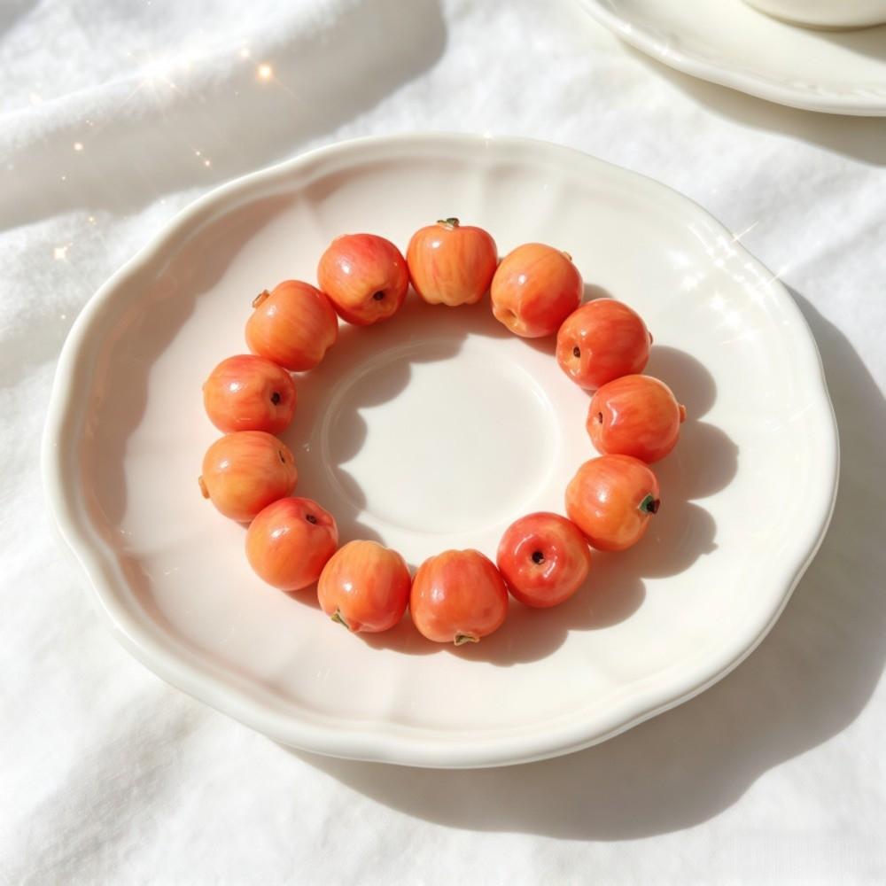 Resin Summer Dopamine Wrist Jewelry Cartoon Y2K Beaded Bracelet Y2K Fashion Girls