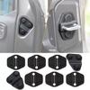 8pcs Door Lock Cover + Screw Protector Trim For Jeep Wrangler JL JT  2018- 2024