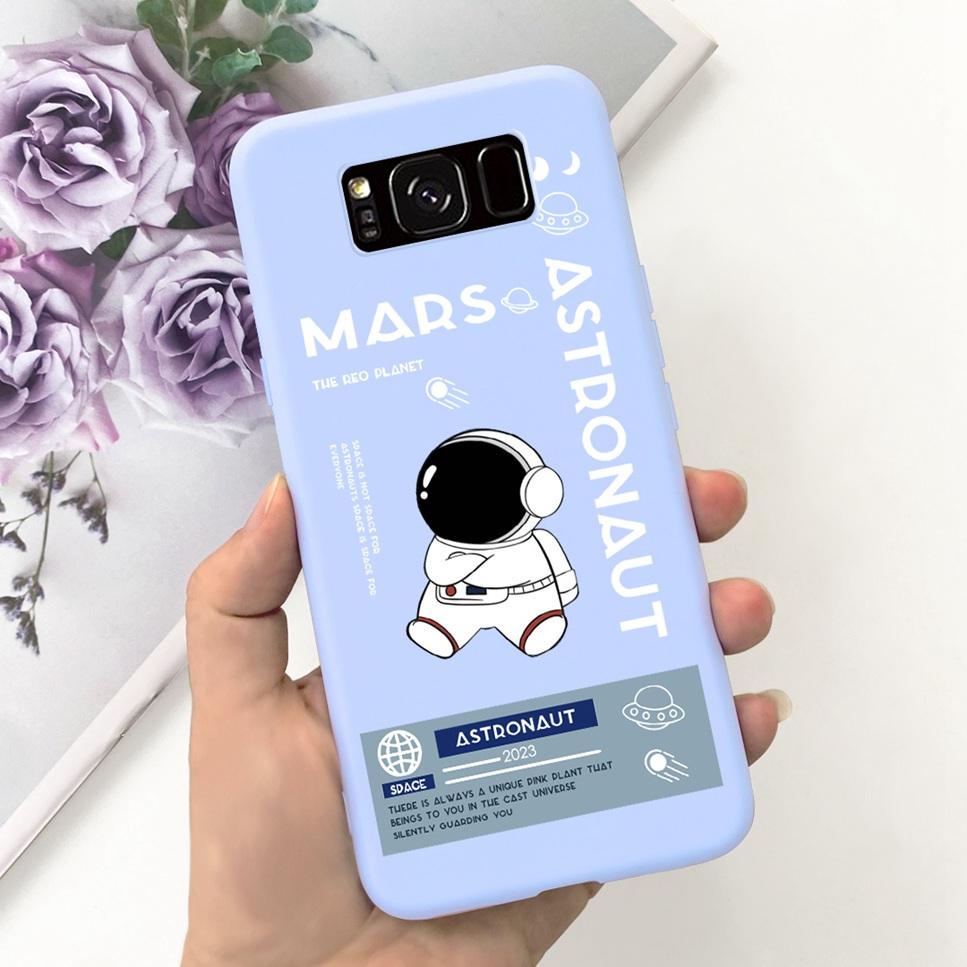 New For Samsung Galaxy S8+ SM-G955F Case Luxury Flower Butterfly Soft Silicone Cover For Samsung S8+ S8Plus S8 Bumper Phone Case