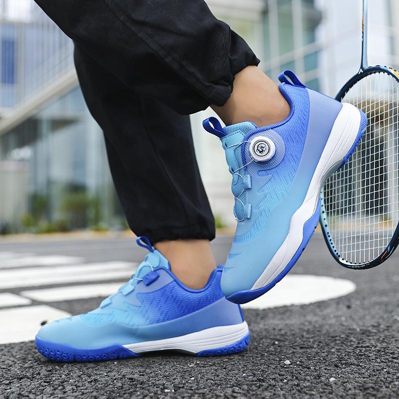 Rychloupínací přezka Unisex Badmintonové boty Profesionální trénink Pánské tenisové boty Pohodlné prodyšné Sportovní boty tenis masculino
