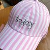 Versatile Creative Letter Embroidery Baseball Cap Bow Ribbon Design Y2K Cotton Baseball Cap Cute Fashion Sun Hat Outdoor