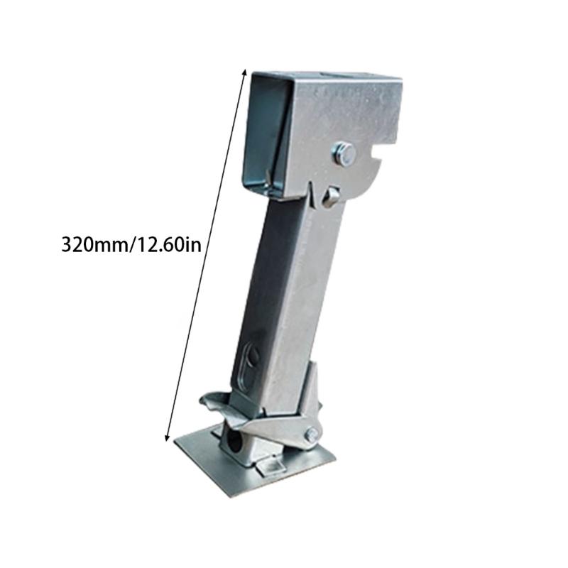 Adjustable Motorhomes Trailer Stabilizer Jacking 12-18 Inch Height Galvanized Steell Support Leg Quick Installation Kit