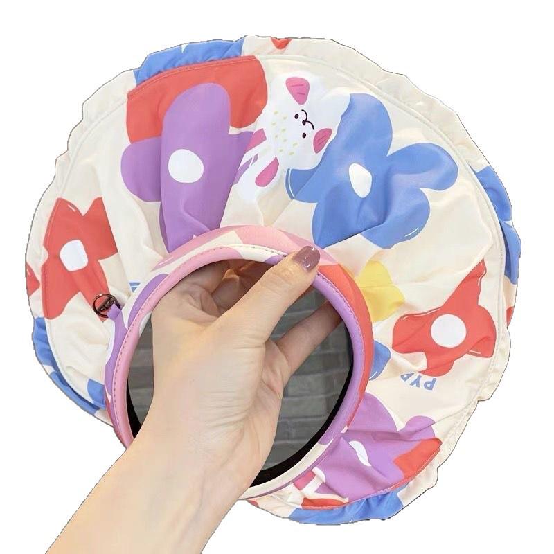 Children's Korean Style Cartoon Wide Brim Summer Sun Hat