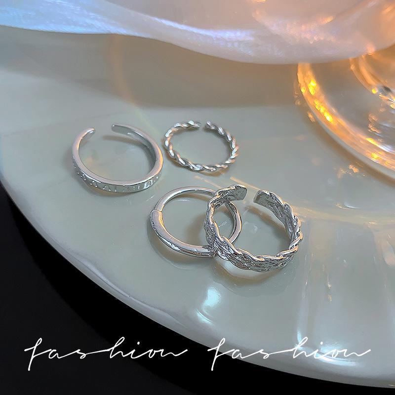 Elegant Butterfly Zircon Silver Ring: Women's High-End Luxury Style Jewelry