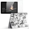 Igsticker Surface Go 2 Skin Window Screen Japanese Black and Kabuto Design Go/Surface Set, Film, Protector, Sticker, Accessories, 015301, Style,