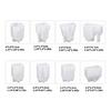 Flexible Plaster Houses Molds Easy to Clean Silicone House Shape Moulds for Artistic Home Decoration Projects