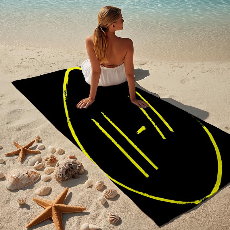 Beweis Strandtuch mit einem Tyler Joseph und Josh Dun Muster - weich, saugfähig, schnelltrocknend, maschinenwaschbar - perfekt zum Schwimmen, Camping, Baden