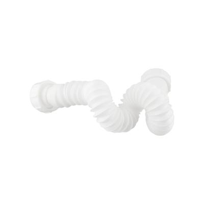 Sink Drain Pipe with P Trap Adapter Flexible Plastic Design for Various Drainage Systems In Kitchens and Bathrooms