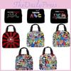 Alpha Lore Insulated Handbag Adult/youth Lunch Bag Cartoon Print 8 Colors