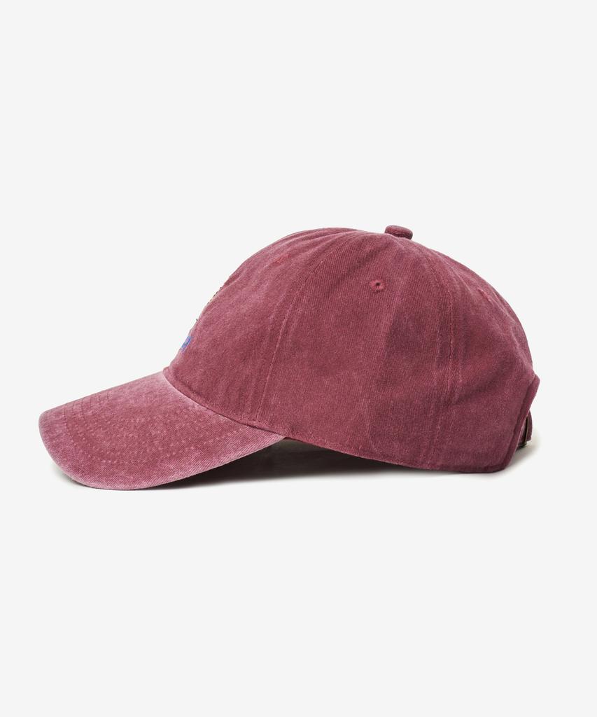 VTWO Woodstock Stone Washed Ball Cap (Burgundy)