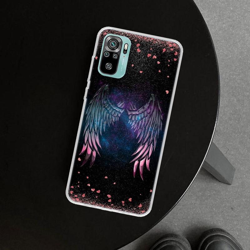 Angel Wings Demon Wing Phone Case Cover for Xiaomi Redmi Note 15 14 13 12 11 Pro Plus 14S 12S 11S 11T 11E 10S 10 Customized Fund