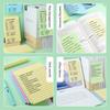 100/200 Pages of Horizontal Line Sticky Notes Paper Notebooks Large Student Office Sticky Notes Notebook Notes