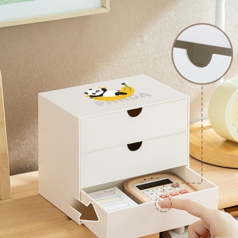 Aufbewahrungsboxen für Kosmetika im Schreibtisch-Schubladenstil, für Zuhause, Kunststoff, Schmuckschatulle für Bürobedarf, Kleinigkeiten, Organisationsbehälter, Make-up-Koffer