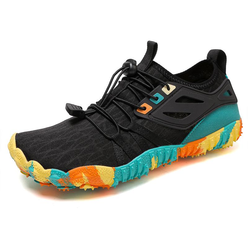 New outdoor creek walking shoes non-slip five-finger wading beach shoes diving swimming shoes breathable fitness yoga shoes