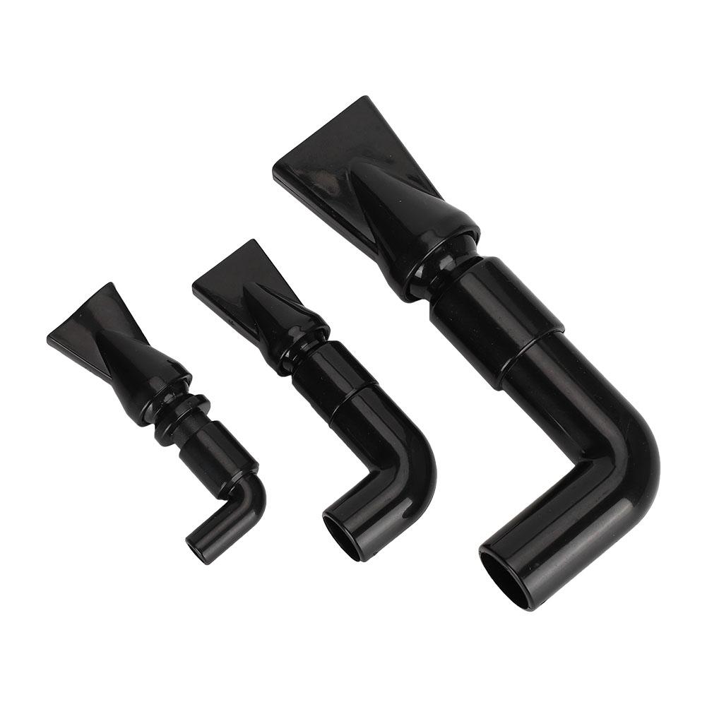 360 degrees  Rotating Elbow Aquarium Duckbill Nozzle Fish Tank Water Outlet Tube Pump Fitting