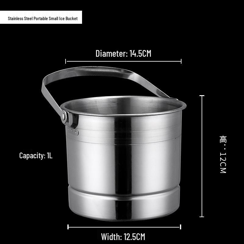 Stainless Steel Tiger Head Ice Bucket for Champagne, Beer, and Wine – Ideal for Bars and KTV.