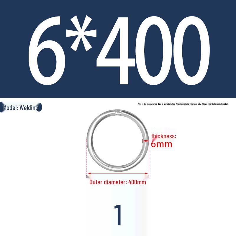 304 Stainless Steel Seamless O-Ring for Lifting and Hammock Yoga Connection