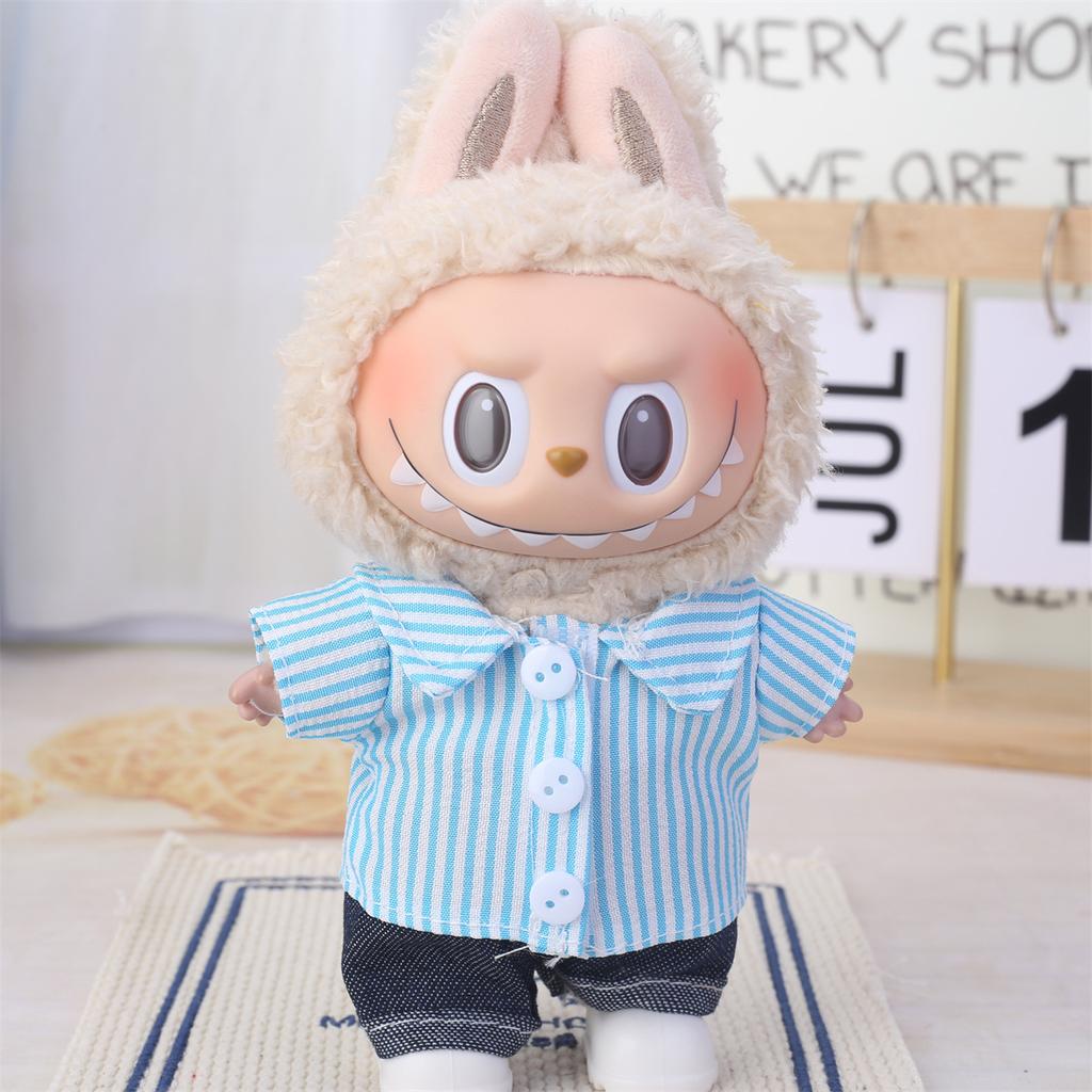 Labubu Baby Clothing Is Compatible with First, Second, and Third Generation 17cm Labubu Dolls