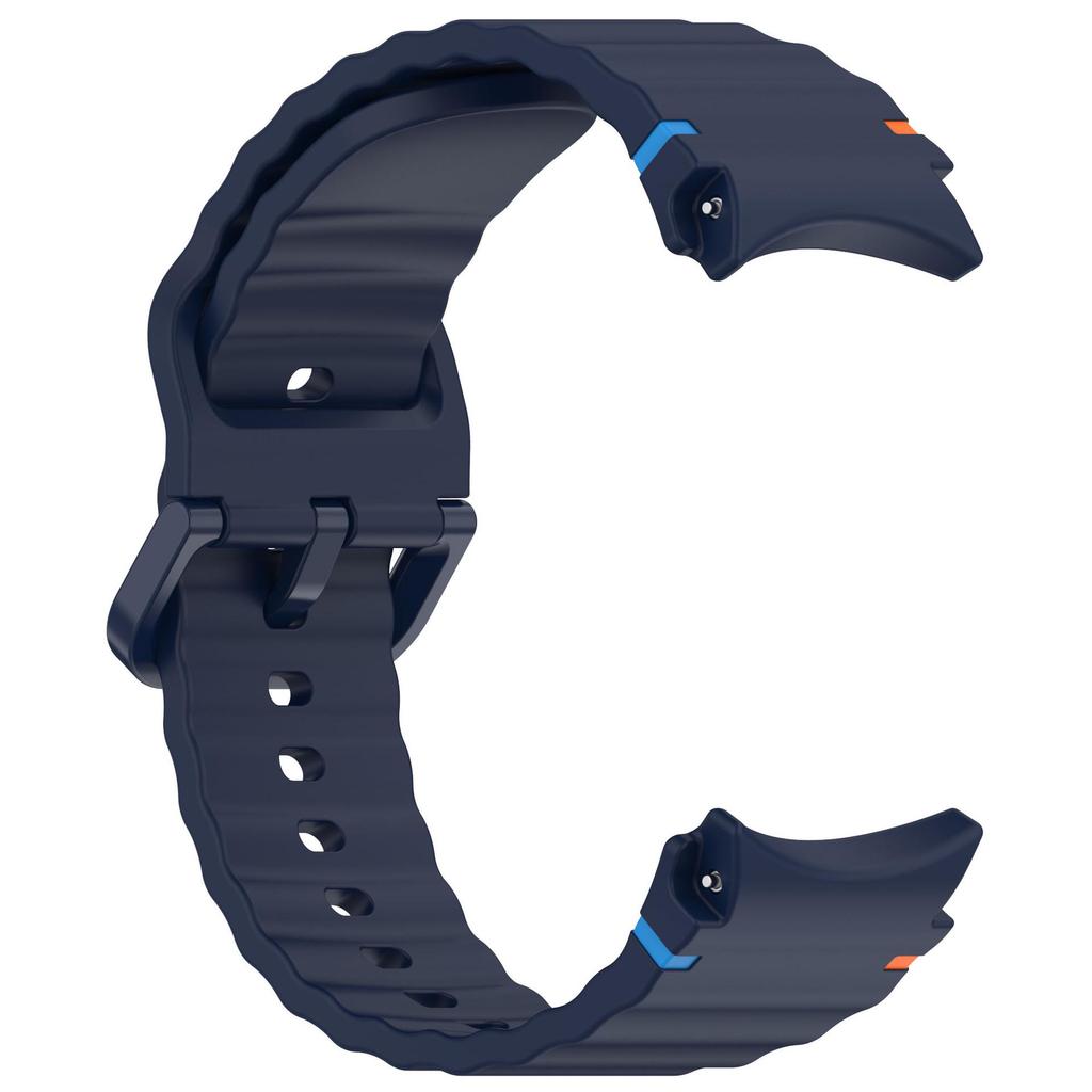 Compatible Silicone Strap with Colorful Buckle for Samsung Galaxy Watch7/FE/6/5/4
