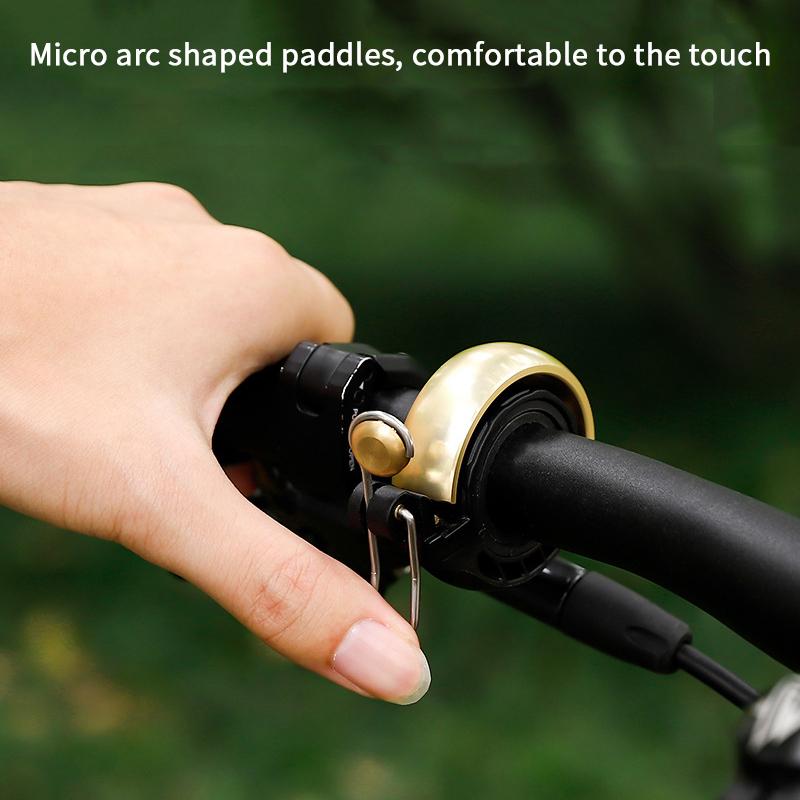 Bicycle Bell Personality Vintage Crisp And Loud Folding Bicycle Mountain Bike Bell Retro Bike Hands Copper Bell