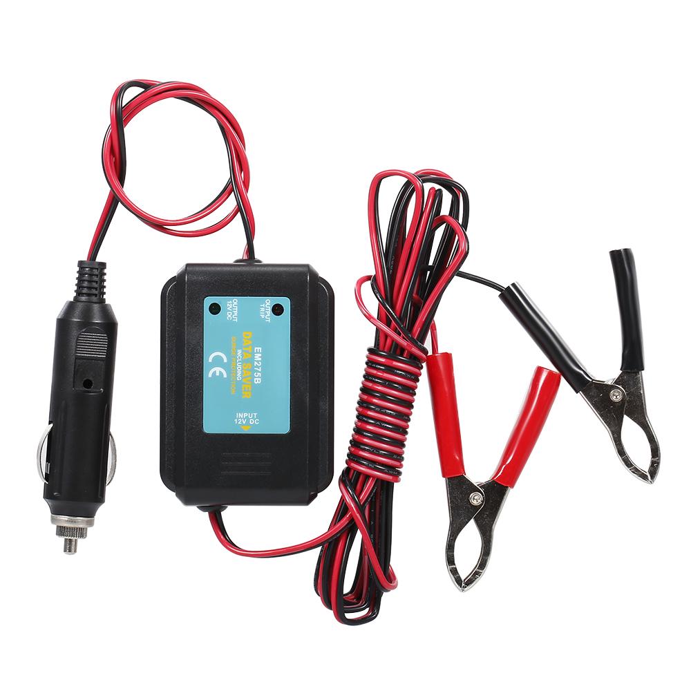 Car Memory Data Saver Automotive Emergency Power Supply Cable Battery Tester Memory Saver Connector Automotive Memory