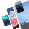Ricos Translucent Photocard Bookmark 4-Piece Set, Sky, 1 Set