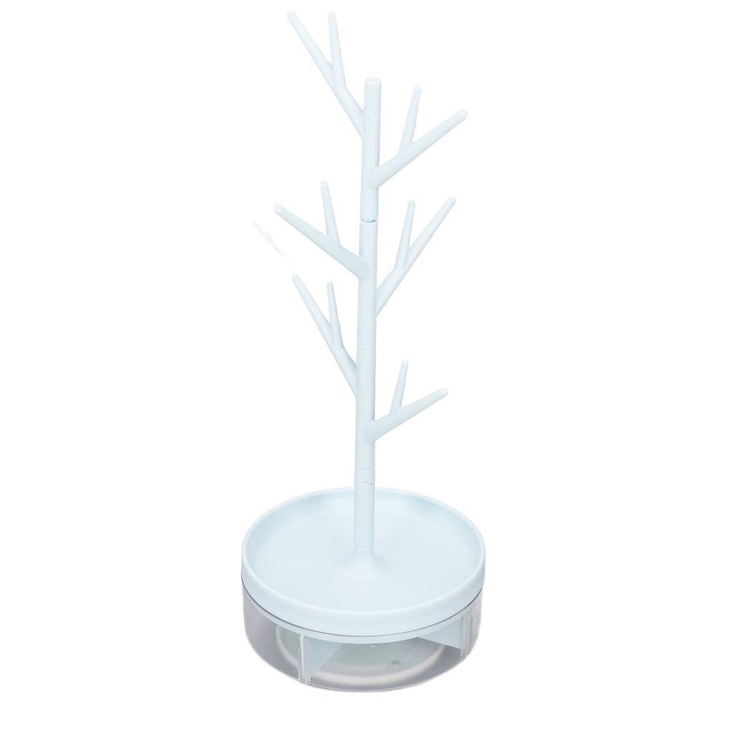 Jewelry Hanging Tree Stand Branch Shape Rotatable Detachable Student Jewelry Storage Display Stand Desktop