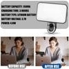 Mini Selfie Fill Light TYPE-C Rechargeable 3 Color  Adjustable Brightness Clip On For Mobile Phone Computer Fill Lighting