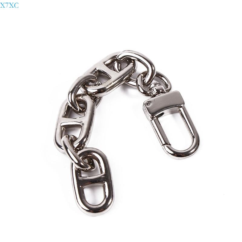 X7XC Bag Chain Metal Purse Handle Metal Buckles Handbag Shoulder Strap Replacement