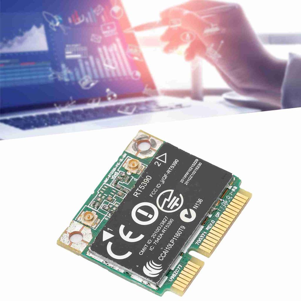 Wireless Network Card Wifi Adapter for HP Computer RT5390 SPS 630703‑001 Mini PCIE 802.11N