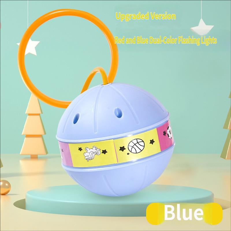 Children'S Luminous Jumping Ball Balance Feelings Training Toys Luminous Bouncing Ball Outdoor Sports One-Foot Ball Kids Game