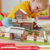 Mini Brick Builder: Children's Handmade Cottage Architecture Set