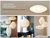 Nordic Modern UFO Fabric Lantern Pendant for Teahouse, Restaurant, or Study - Japanese and Chinese Inspired Decor.