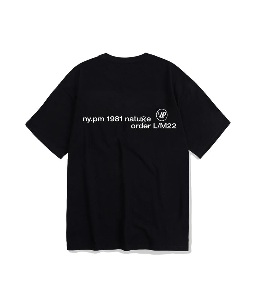 NP STUDIO Nature Other Logo T-Shirt Black