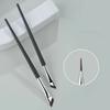 2Pcs Upgrade Eyeliner Brush Ultra Thin Fine Angle Flat Eyebrow Brush Liner Brow Place Makeup Precise Detail Brush