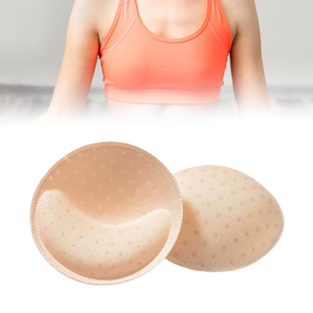 1 Pair Bra Pads Inserts for Women Replacement Comfortable Breathable Chest
