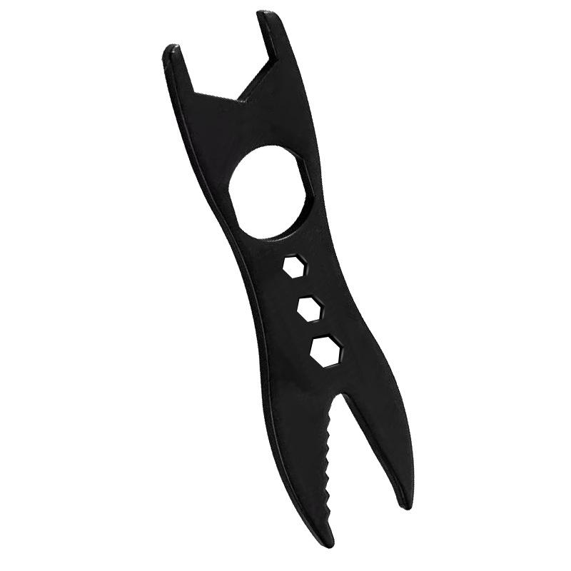 Double Ended Adjustable Wrench 14-17mm 8-10mm Quick Release Combination Wrench Multi-Function Mechanic Tool