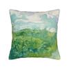 Van Gogh Wheatfield with a Reaper Pillowcase Cushion Cover Gift Oil Painting Throw Pillow Case Cover Home Wholesale 45*45cm