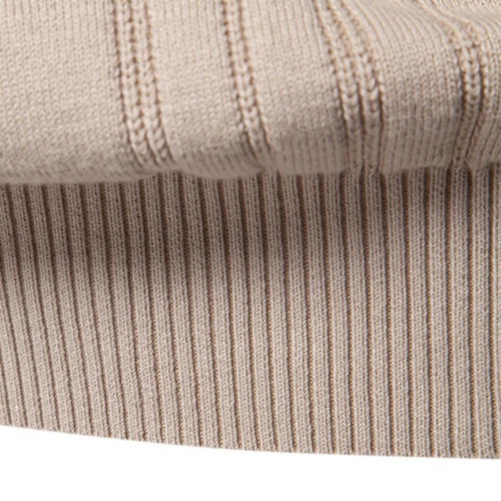 Long-sleeved Round-neck Pullover for Men In Autumn and Winter, Warm and Comfortable Solid-color Men's Sweater